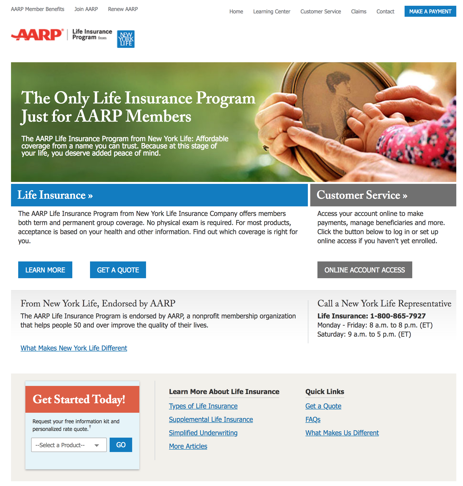 Aarp Term Life Rate Chart